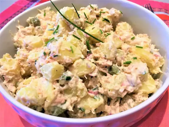 Salade de pommes de terre au thon - La recette infaillible
